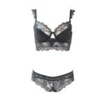 Sexy Mousse Women Sexy Bra Set Ultra-thin Red Black Lace Bras Underwear Push up Bra and underwear - Image 3