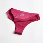 Thong Women's Ice Silk Seamless One-piece Panties - Image 10