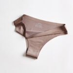 Thong Women's Ice Silk Seamless One-piece Panties - Image 7