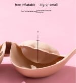 Inflatable Invisible Nude Bra Non-slip Push Up Bra - Image 10