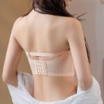 Front Closure Bra Strapless Wireless Push Up Anti-slip Bra - Image 4