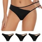 Cutting Mesh Panties Sexy Transparent Seamless Women's Briefs Buttocks Lifting Panties - Image 2