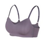 Ladies Unwired One Piece Seamless Glossy Push Up Bra - Image 10