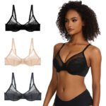Plus Size Underwear Gauze Push Up Bra - Image 4