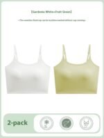 Women's Seamless Beautiful Back Small Chest Push Up One-piece Bra - Image 9