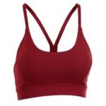 Back Mesh Triangle Push Up Sports Bra Top Fitness Racerback Bras Women Gym Sport Top Padded Yoga Bras Running Underwrar - Image 4
