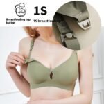 Maternity Underwear Nursing Push Up Bras Postpartum Feeding Front Buckle - Image 2