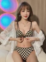 Front Buckle Bra Push Up Small Breast Push Up Sexy Cross Sling - Image 10