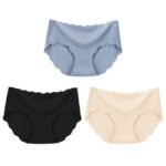 3Pcs Seamless Underwear Silk For Women Panties Lingerie Sexy - Image 10
