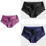 Ice silk seamless lace panties - Image 8