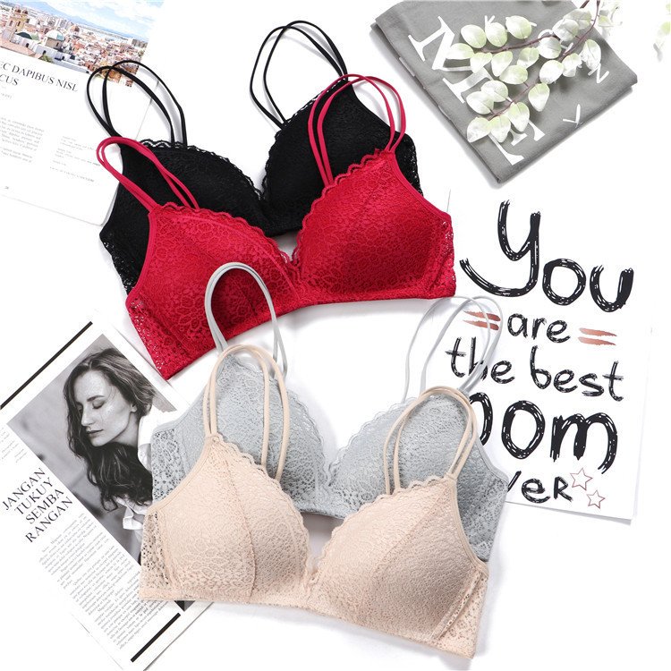 81503113-aaeb-4dac-bda5-b14cc3d9c16a.jpg Cutout Lightweight Unwired Push Up Bra - Image 1