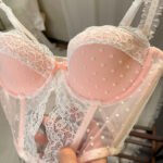 Women's Side Breasts Push Up Lace Bra - Image 3