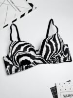 Sexy Zebra Push Up Women's Bra - Image 4