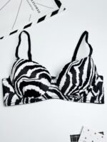 Sexy Zebra Push Up Women's Bra - Image 5
