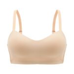 Ladies Unwired One Piece Seamless Glossy Push Up Bra - Image 3