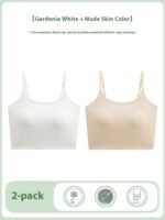 Women's Seamless Beautiful Back Small Chest Push Up One-piece Bra - Image 8