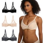 Plus Size Underwear Gauze Push Up Bra - Image 3