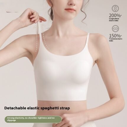 Women's Seamless Beautiful Back Small Chest Push Up One-piece Bra